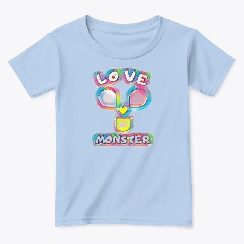 The Love Monster- Kids Tee